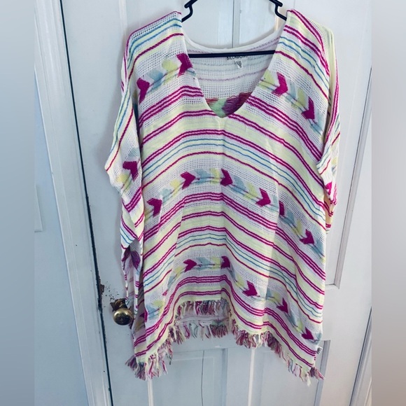 Billabong Swim Suit Cover Up Poncho - Picture 2 of 13